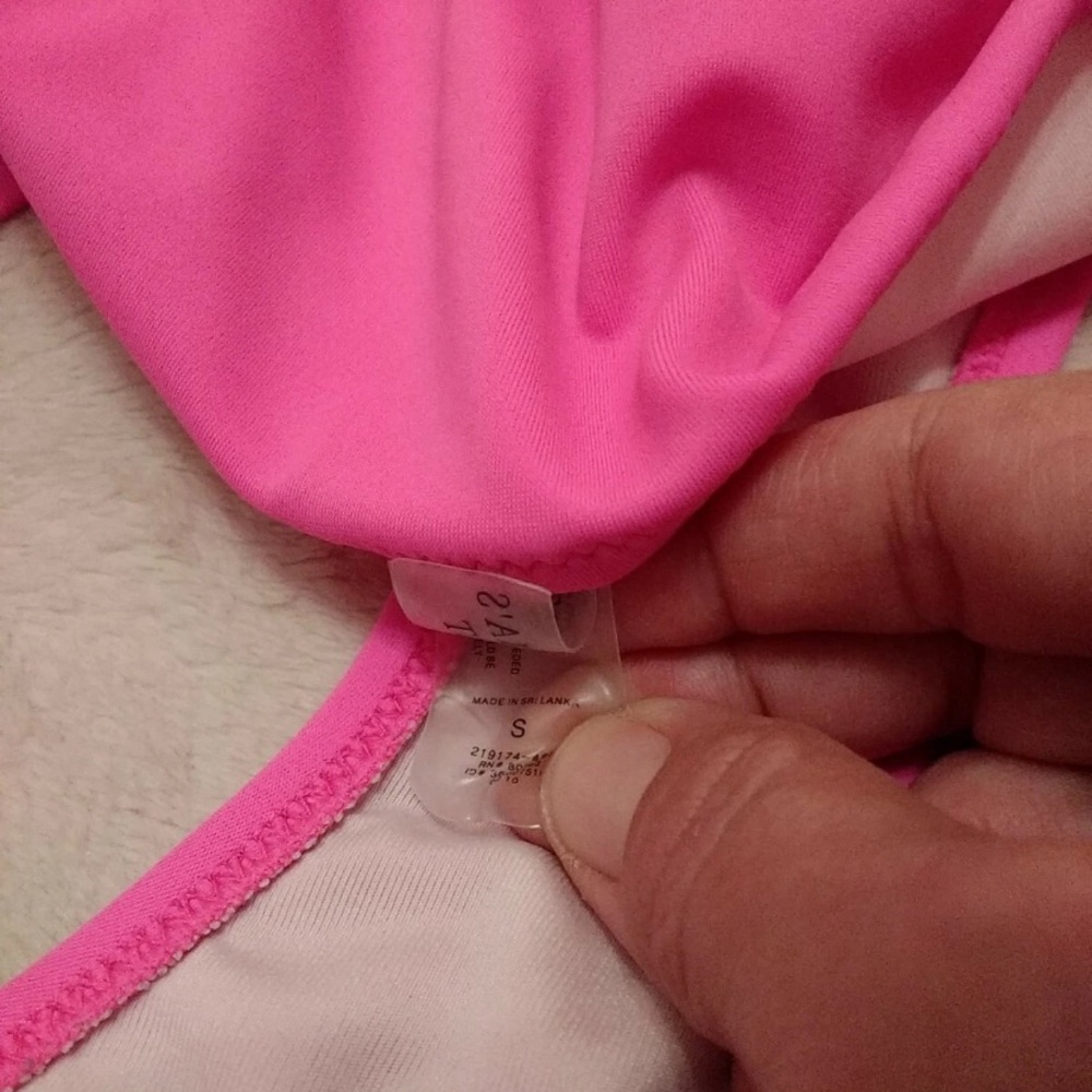 Victoria's Secret Multicolor Ruffle Macrame Back Bikini - Picture 3 of 12